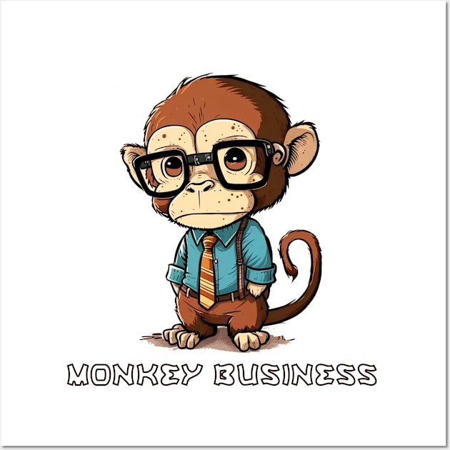 monkey business Wall Art by bmron